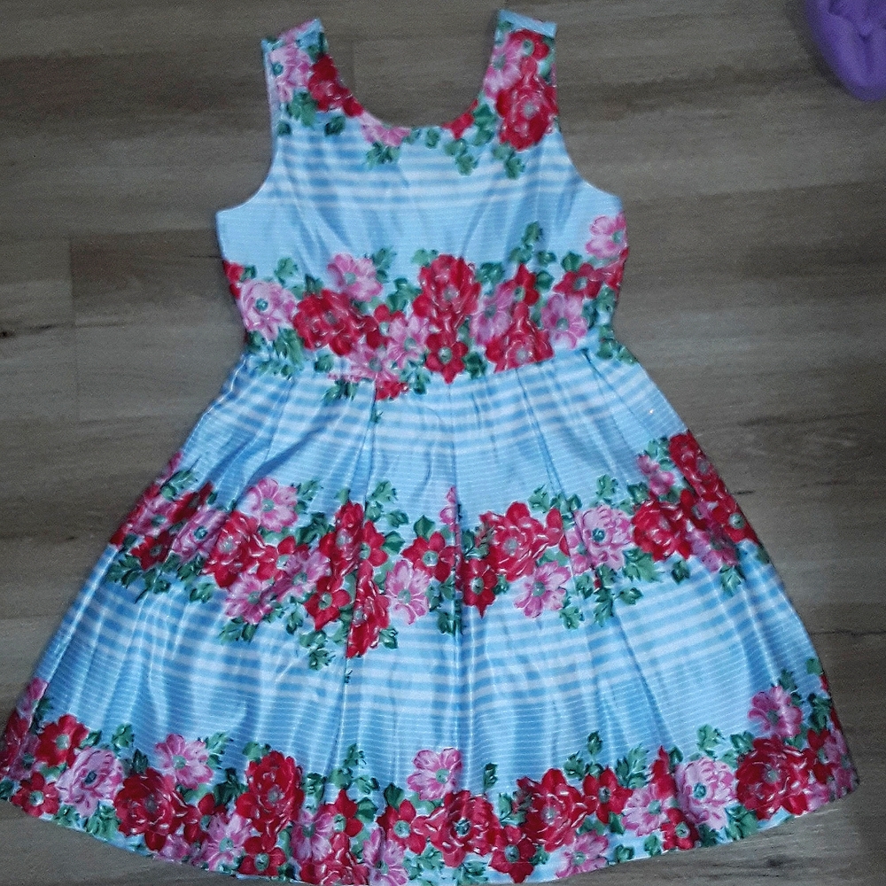 Special Editions, Size 14, Blue, Pink, Green, White